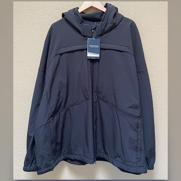 Propper Men's BA Softshell Duty Jacket Navy Blue Color -Size 5XL/R - Picture 4 of 7